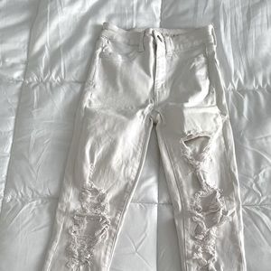 American Eagle white jeans